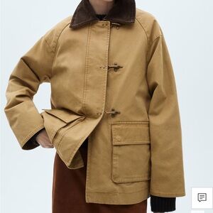 Mango Cotton Pockets Parka